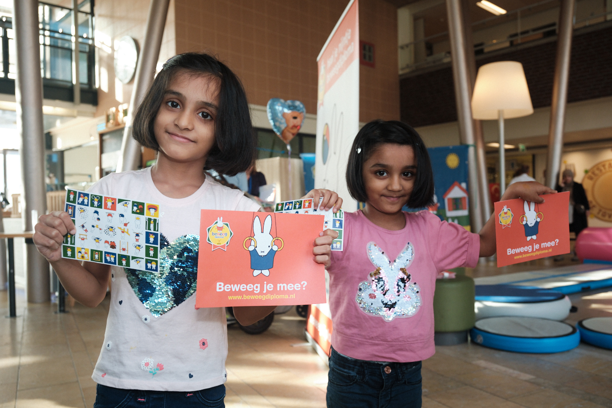 Bewegen met nijntje in het Wilhelmina Kinderziekenhuis
